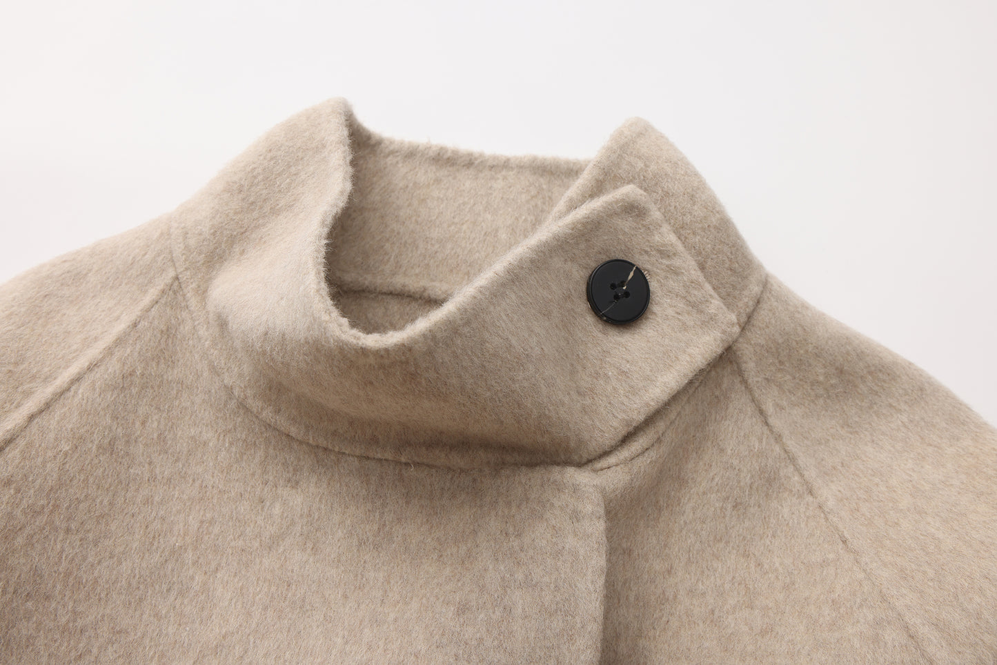 Oatmeal - Wool Coat