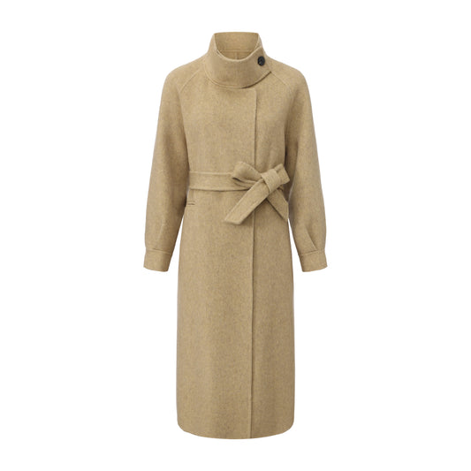 Lemon Curd Beige - Wool Coat