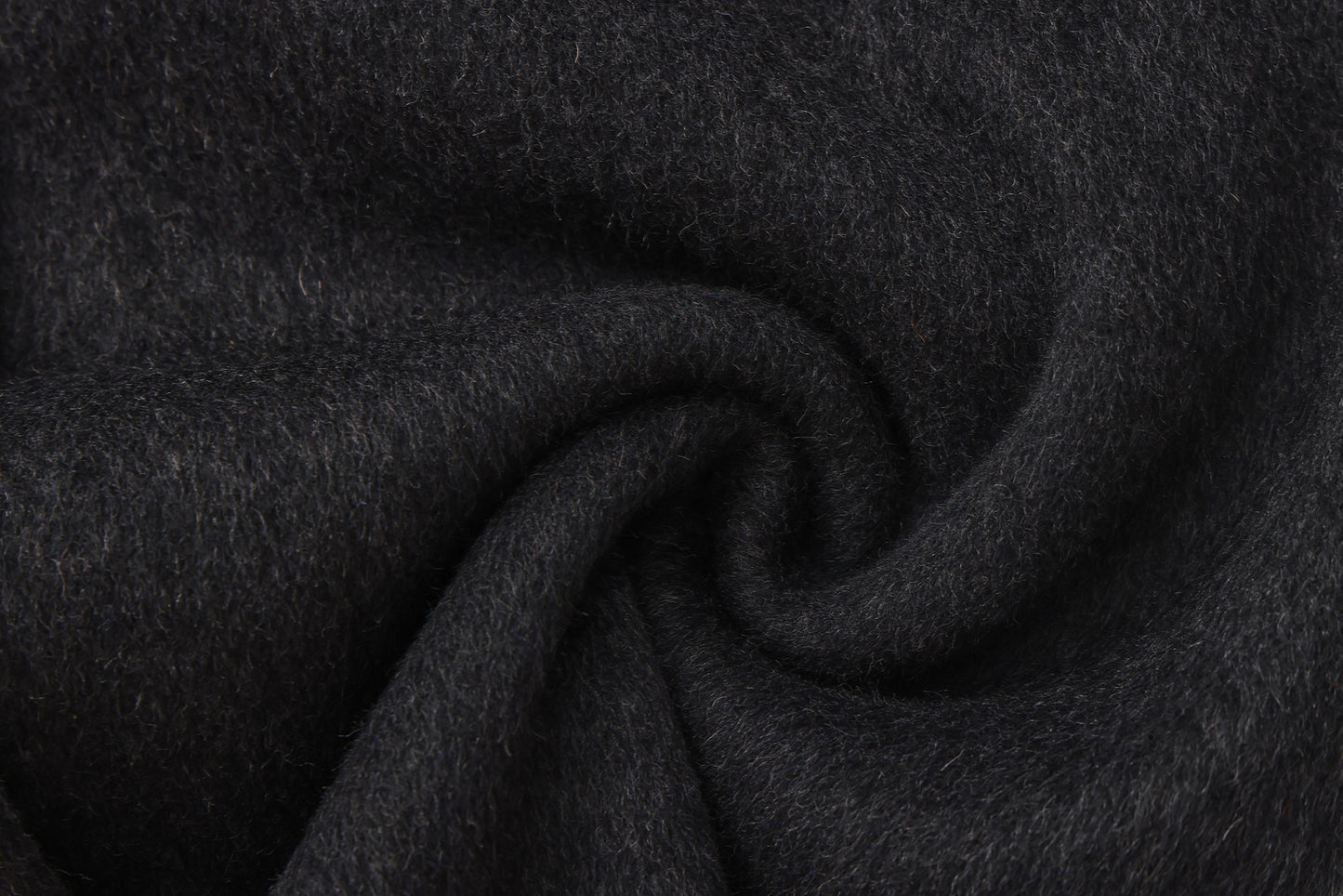 Sesame Noir - Hooded Wool Coat