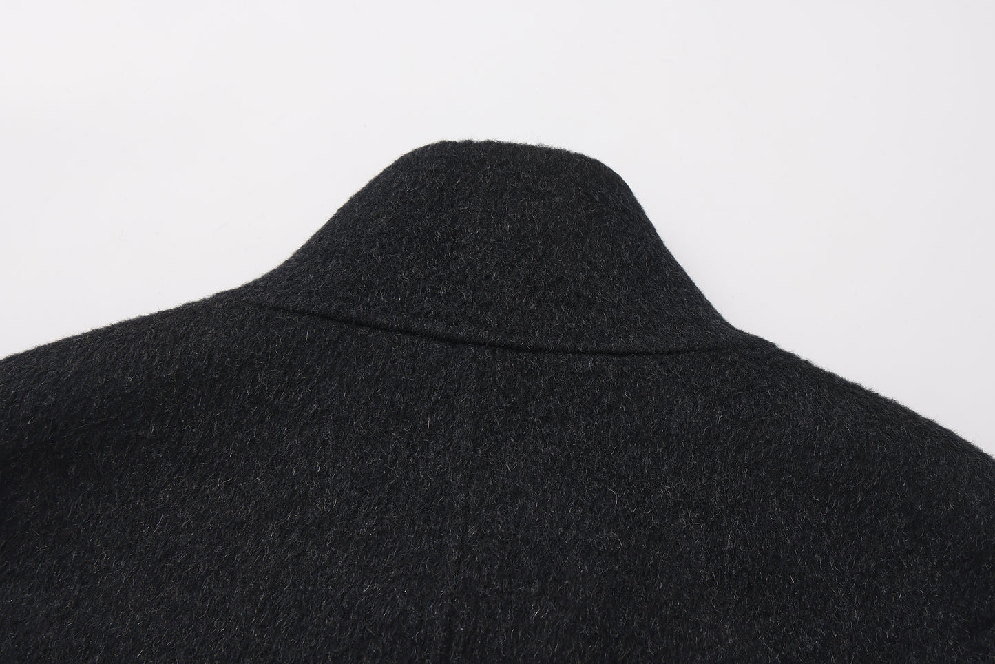 Black Velvet - Wool Coat