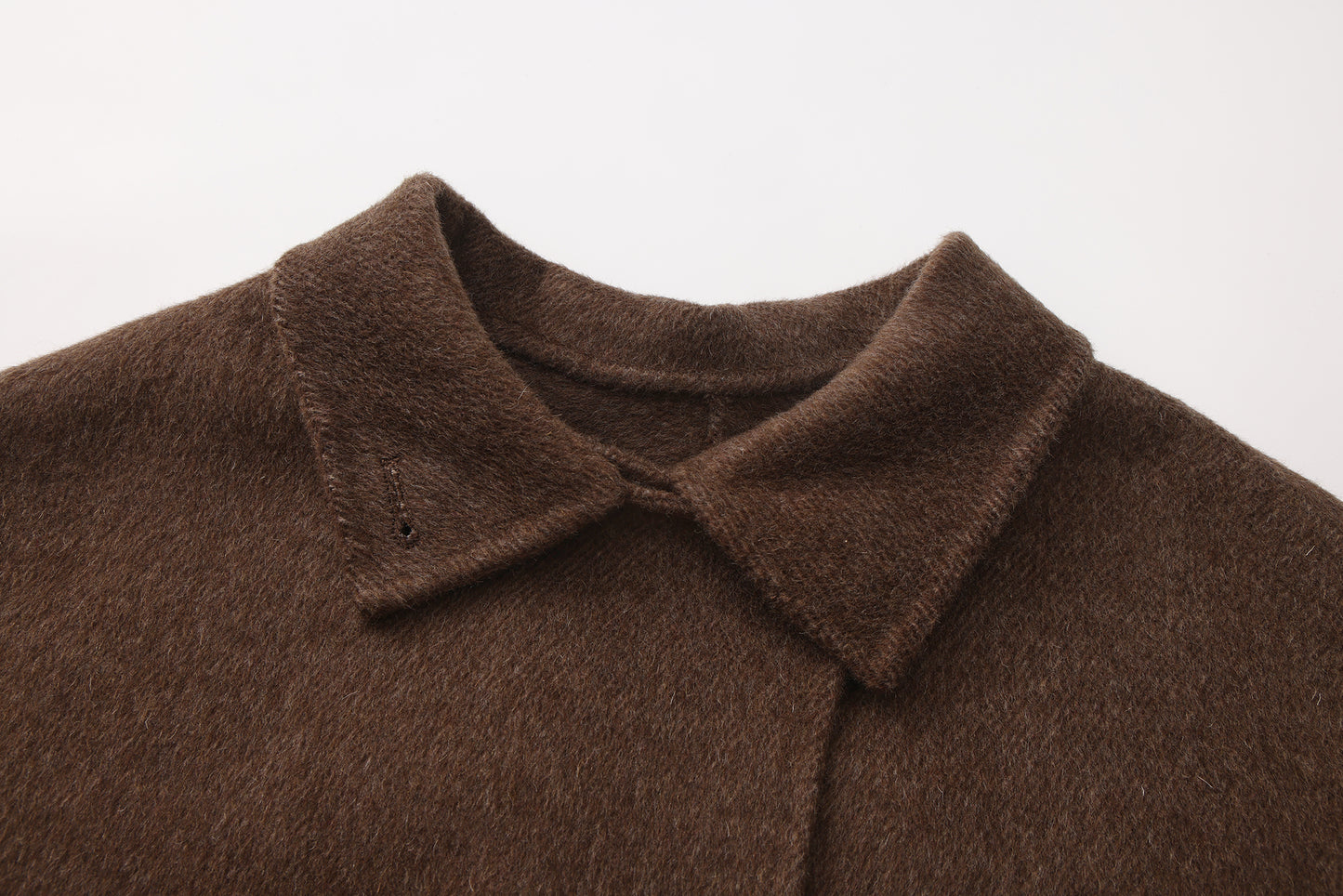 Cocoa Hazel - Short Wool Coat