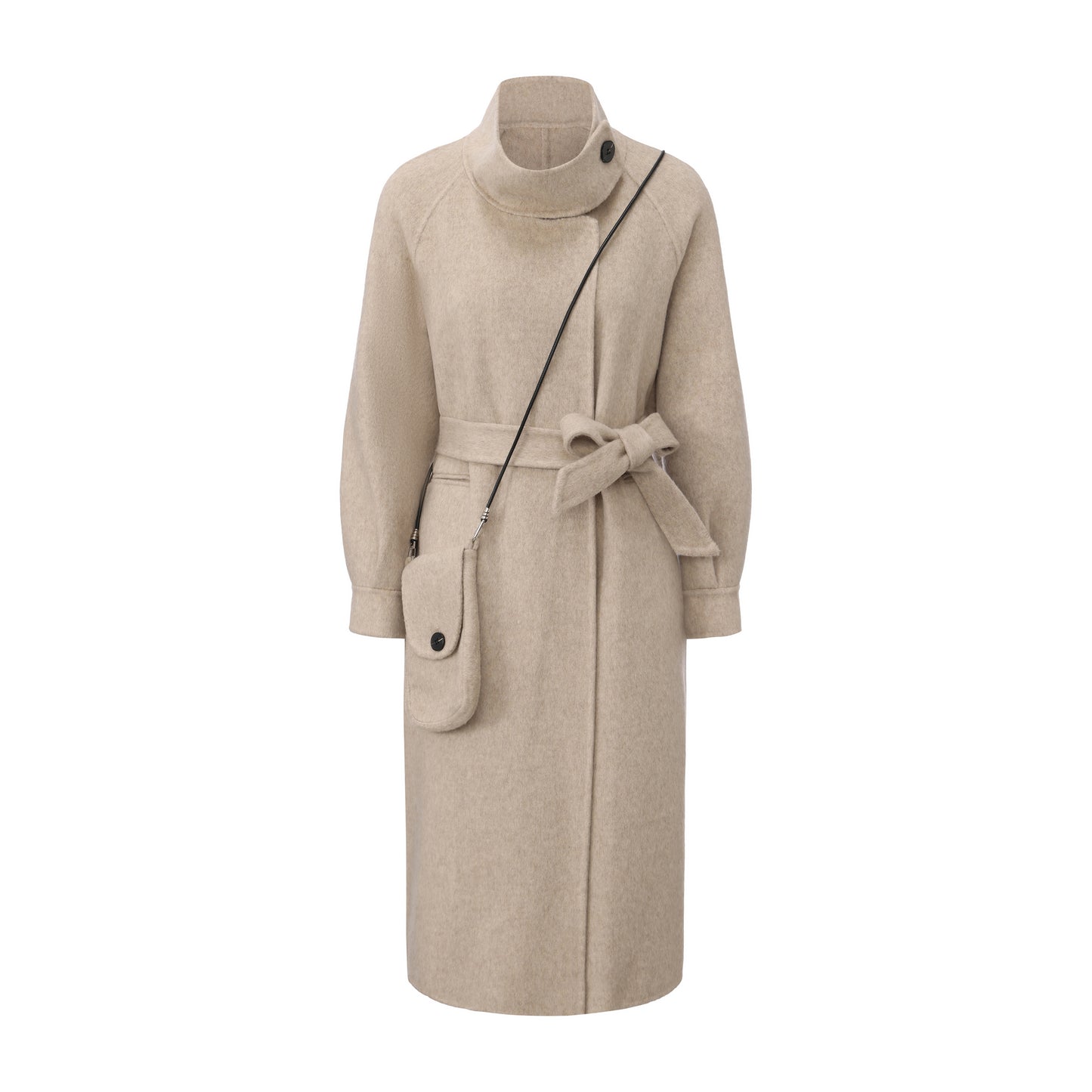 Oatmeal - Wool Coat
